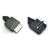 Intel OCuLink Cable Kit AXXCBL800CVCR - Internes SAS-Kabel - 4i MiniLink SAS (SFF-8611) (M) gerade zu 4i MiniLink SAS (SFF-8611) (M) rechtwinklig - 80 cm