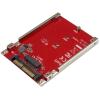 StarTech.com M.2 auf U.2 Adapter - für 1x M.2 NVMe SSD - U.2 (SFF-8639) Host Interface - SSD M.2 - NVME M.2 SSD - M.2 PCIe SSD - M.2 Drive - Schnittstellenadapter - M.2 - M.2 Card - U.2 - Rot