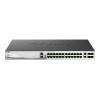 D-Link DMS 3130-30TS - Switch - L3 - managed - 24 x 100 / 1000 / 2.5G + 2 x 100 / 1000 / 2.5G / 5G / 10G + 4 x 10 Gigabit / 25 Gigabit SFP28 - an Rack montierbar