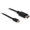 Delock - DisplayPort-Kabel - Mini DisplayPort männlich zu DisplayPort männlich - 2 m