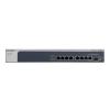 Switch / 8-Port 10-Gigabit Multi-Gigabit Ethernet Unmanaged Switch mit 1 SFP+ Port, Desktop, Rackmount, 8 x 1G / 2.5G / 5G / 10G Multi-speed Ethernet , 1 x 1G / 10G SFP+ Fiber und Kupfer Combo