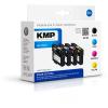 KMP MULTIPACK E218V - 4er-Pack - Schwarz, Gelb, Cyan, Magenta - kompatibel - Tintenpatrone (Alternative zu: Epson 29, Epson T2986) - für Epson Expression Home XP-235, 245, 247, 332, 335, 342, 345, 432, 435, 442, 445