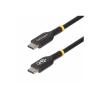 StarTech.com 1m USB-C Ladekabel, USB-IF zertifiziert, 240W PD EPR, M / M - USB-Kabel - USB-C (M) zu USB-C (M) - USB 2.0 - 48 V - 5 A - 1 m - erweiterter Leistungsbereich (EPR), USB Power Delivery (240W), Unterstützung für Power Delivery 3.1 - Schwarz