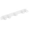 19" Kabelmanagement-Panel 1 HE konfigurierbar grau Delock