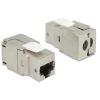 Delock Keystone Modul RJ45 Buchse Cat.8 werkzeugfrei