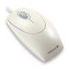 CHERRY WheelMouse - Maus - rechts- und linkshändig - optisch - 3 Tasten - kabelgebunden - PS / 2, USB - Hellgrau