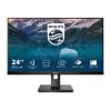 Philips 242S9JML - S Line - LED-Monitor - 61 cm (24") (23.8" sichtbar) - 1920 x 1080 Full HD (1080p) @ 75 Hz - VA - 300 cd / m² - 3000:1 - 4 ms - HDMI, VGA, DisplayPort - Lautsprecher - Schwarz