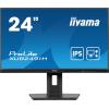 iiyama ProLite XUB2491H-B1 - LED-Monitor - 61 cm (24") (23.8" sichtbar) - 1920 x 1080 Full HD (1080p) @ 100 Hz - IPS - 300 cd / m² - 1300:1 - 0.5 ms - HDMI, DisplayPort - Matte, Schwarz