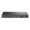 D-Link DMS 1250-12TP - Switch - L2+ - Smart - 8 x 10 / 100 / 1000 / 2.5G (PoE+) + 2 x 10 Gigabit Ethernet + 2 x 10 Gigabit SFP+ - Desktop - PoE+ (240 W)