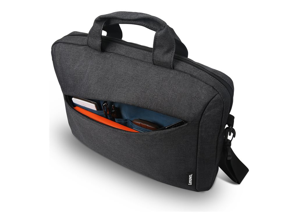 Lenovo Casual Toploader T210 - Notebook-Tasche - 39.6 cm (15.6") - Schwarz - für IdeaPad 1 14, S340-14, ThinkBook 13x G2 IAP, ThinkPad L13 Yoga Gen 3, T14s Gen 3, V15 IML