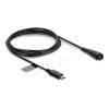 Delock - USB-Kabel - USB-C (M) zu 2-polig (M) - 4.8 V - 1.25 A - 1.5 m - Schwarz