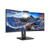 Philips P-line 346P1CRH - LED-Monitor - gebogen - 86 cm (34") - 3440 x 1440 WQHD @ 100 Hz - VA - 500 cd / m² - 3000:1 - DisplayHDR 400 - 4 ms - HDMI, DisplayPort, USB-C - Lautsprecher - Black Texture