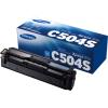 HP CLT-C504S - Cyan - original - Tonerpatrone (SU025A) - für Samsung CLP-415, CLX-4195, MultiXpress SL-C1453, C1454, Xpress SL-C1404, C1810, C1860