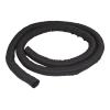 StarTech.com 2m Kabelschlauch - Kabelkanal für Kabelmanagement - 25mm Polyester Kabelkanal - Kabelhüllen-Kit - Schwarz - 2 m