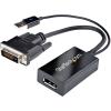 StarTech.com DVI auf DisplayPort Adapter mit USB Power - DVI-D zu DP Video Adapter - DVI zu DisplayPort Konverter - 1920 x 1200 - Videoadapter - Dual Link - DVI-D (M) zu DisplayPort (W) - USB-Strom