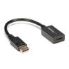 StarTech.com DisplayPort auf HDMI Video Adapter / Konverter (Stecker / Buchse) - DP zu HDMI mit bis zu 1920x1200 - DP / HDMI Länge 25cm - Videoadapter - DisplayPort männlich zu HDMI weiblich - 26.5 cm - für P / N: DK30CH2DEP, DK30CH2DEPUE, DK30CHDDPPD, D