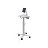 Ergotron Tablet Cart, SV10 - Wagen - für Tablet / Tastatur - medizinisch - Metall - weiß, Aluminium - Bildschirmgröße: bis zu 30,5 cm (bis zu 12 Zoll) - TAA-konform