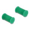 Delock DL4 Staubschutz für Stecker und Buchse, Silikon, 2-teilig, grün 10er Set