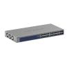 NETGEAR S3600 Series XS724TM - Switch - 2+ / L3 Lite - Smart - 24 x 10 / 25 Gigabit Ethernet + 4 x 1 Gigabit / 10 Gigabit SFP+ - Desktop, an Rack montierbar
