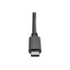 Eaton Tripp Lite Series 6 Inch USB 3.1 Gen 1 5 Gbps Cable USB Type-C USB-C to USB Type A M / F 6" - USB-Kabel - USB Typ A (W) zu 24 pin USB-C (M) - USB 3.1 - 15.24 cm - geformt - Schwarz
