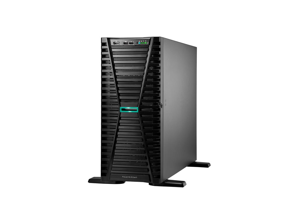 HPE SC ProLiant ML110 Gen11 4514Y 2.0GHz 16c 1P 2x32GB-R 8SFF MR408i-o 2x480GB SSD 2x1000W PS EU Server