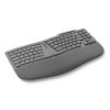 Kensington Pro Fit Ergo KB675 EQ - Tastatur - wiederaufladbar - TKL - kabellos - 2.4 GHz, Bluetooth - QWERTY - Spanisch - Schwarz