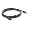 Delock - Digitales Audio-Kabel (optisch) - Mini-TOSLINK männlich zu TOSLINK weiblich - 5 m - Glasfaser - Schwarz