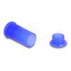 Delock DL4 Staubschutz für Stecker und Buchse, Silikon, 2-teilig, blau 10er Set