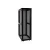 Eaton Tripp Lite Series 42U Rack Enclosure Server Cabinet Doors No Sides 3000lb Capacity - Schrank Netzwerkschrank - Schwarz - 42HE - 48.3 cm (19")