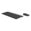 Logitech Slim Wireless Combo MK470 - Tastatur-und-Maus-Set - kabellos - 2.4 GHz - QWERTZ - Schweiz - Graphite