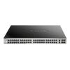 D-Link DGS 3130-54PS - Switch - L3 Lite - managed - 48 x 10 / 100 / 1000 (PoE) + 2 x 10 Gigabit Ethernet + 4 x 10 Gigabit SFP+ (370 W)