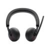 Dell Wireless Headset WL3024 - Headset - On-Ear - Bluetooth - kabellos - Zertifiziert für Microsoft Teams, Zoom Certified