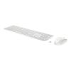HP 655 - Tastatur-und-Maus-Set - kabellos - 2.4 GHz - Italienisch - weiß