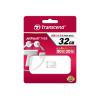 Transcend JetFlash 710 - USB-Flash-Laufwerk - 32 GB - USB 3.1 - Silber