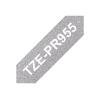 Brother TZe-PR955 - Weißer Druck auf Premium Glitter Silver - Rolle (2,4 cm x 8 m) 1 Kassette(n) laminiertes Band - für Brother PT-H110, H200, P-Touch PT-D800, E110, H110, H200, P900, P-Touch Cube Pro PT-P910