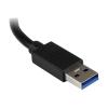 Portable USB 3.0 Hub w / Gigabit Ethernet
