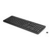 HP 230 - Tastatur - kabellos - 2.4 GHz - Deutsch - Schwarz - für OMEN by HP Laptop 16, Victus by HP Laptop 16, Laptop 14, 15, 17, Pavilion Plus Laptop 14