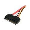 12in 22 Pin SATA Power / Data Ext Cable