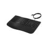 HP 485 Comfort - Tastatur - mehrere Geräte, 23 programmierbare Tasten, 3-Zonen-Layout - full size - USB - QWERTY - International Englisch - Schwarz