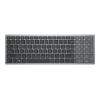 Dell KB740 - Tastatur - kompakt, mehrere Geräte - kabellos - 2.4 GHz, Bluetooth 5.0 - QWERTZ - Deutsch - Titan Gray - mit 3 years NBD Advance Exchange