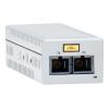 Allied Telesis AT DMC100 / LC - Medienkonverter - 100Mb LAN - 100Base-FX, 100Base-TX - RJ-45 / LC Multi-Mode - bis zu 2 km - 1310 nm