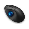Kensington Pro Fit Ergo TB450 EQ - Trackball - ergonomisch - optisch - 7 Tasten - kabellos - 2.4 GHz, Bluetooth - kabelloser Empfänger (USB)