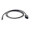 C2G 3ft USB C Extension Cable - USB C to USB C Extension Cable - USB 3.1 Gen 2 - 10Gbps - M / F - USB-Verlängerungskabel - 24 pin USB-C (M) zu 24 pin USB-C (W) - USB 3.1 Gen 2 / Thunderbolt 3 - 3 A - 91.4 cm - geformt - Schwarz