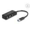 Delock USB Typ-A Adapter zu 2 x Gigabit LAN