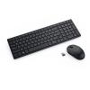 Dell Pro Compact Silent Keyboard and Mouse - KM555 - Tastatur-und-Maus-Set - kabellos - 2.4 GHz, Bluetooth 5.1 - QWERTZ - Deutsch - Schwarz - mit 3 Jahre Advanced Exchange-Service
