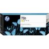 HP 730 - 300 ml - mit hoher Kapazität - Gelb - original - DesignJet - Tintenpatrone - für DesignJet SD Pro MFP, T1600, T1600dr, T1700, T1700dr, T1708, T1708dr, T2600, T2600dr