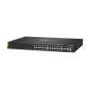 HPE Aruba 6200F 24G Class4 PoE 4SFP+ 370W Switch - Switch - max. Stapelentfernung 10 km - L3 - managed - 24 x 10 / 100 / 1000 (PoE+) + 4 x 1 Gigabit / 10 Gigabit SFP+ (Uplink) - an Rack montierbar - PoE+ (370 W) - BTO