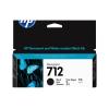 HP 712 - 38 ml - Schwarz - original - DesignJet - Tintenpatrone - für DesignJet Studio, T210, T230, T250, T630, T650