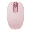 Logitech M196 - Maus - rechts- und linkshändig - optisch - 3 Tasten - kabellos - Bluetooth - rosé