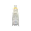 StarTech.com 0,5m Cat6 Snagless RJ45 Ethernet Netzwerkkabel - Weiß - 50cm Cat 6 UTP Kabel - Netzwerkkabel - RJ-45 (M) zu RJ-45 (M) - 50 cm - UTP - CAT 6 - geformt, ohne Haken, verseilt - weiß
